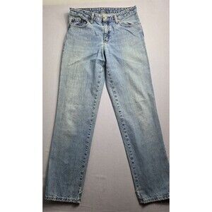 Vintage Polo Ralph Lauren Saturday Jeans Womens Size 6 32x34 Straight Leg Retro
